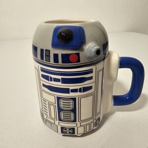 Star Wars R2-D2 Ceramic Mug - Blue and Gray